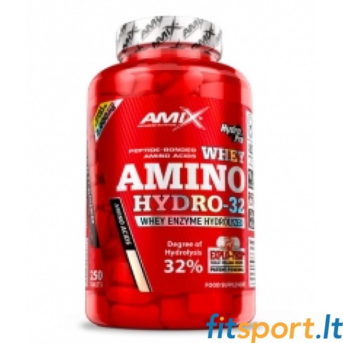 Amix Amino HYDRO-32 250 tab – Täielik aminohapete kompleks 